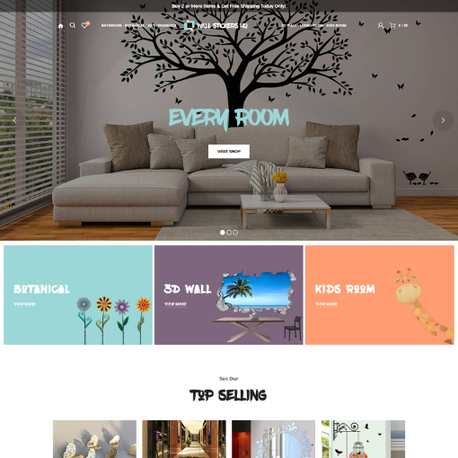 DropShipping WallStickersHQ Store